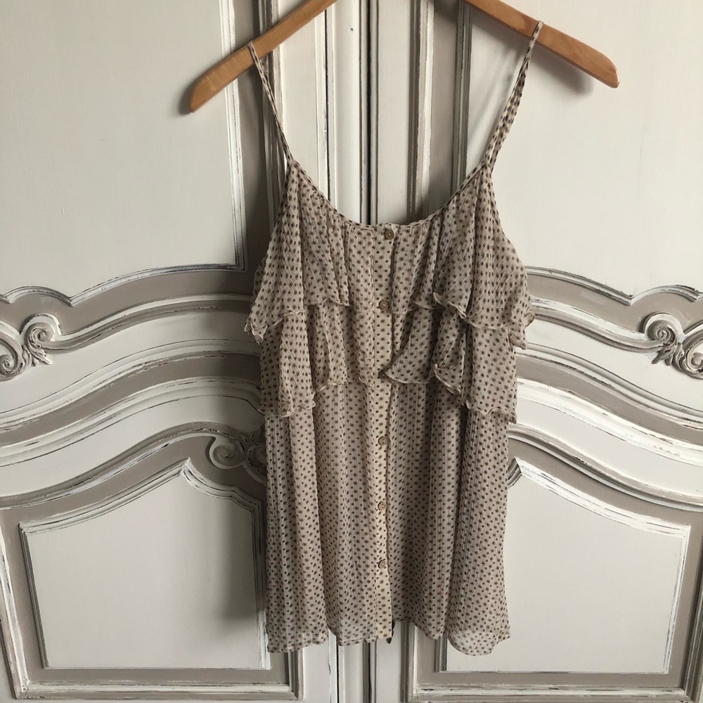 Petticoat Alley silk tank top